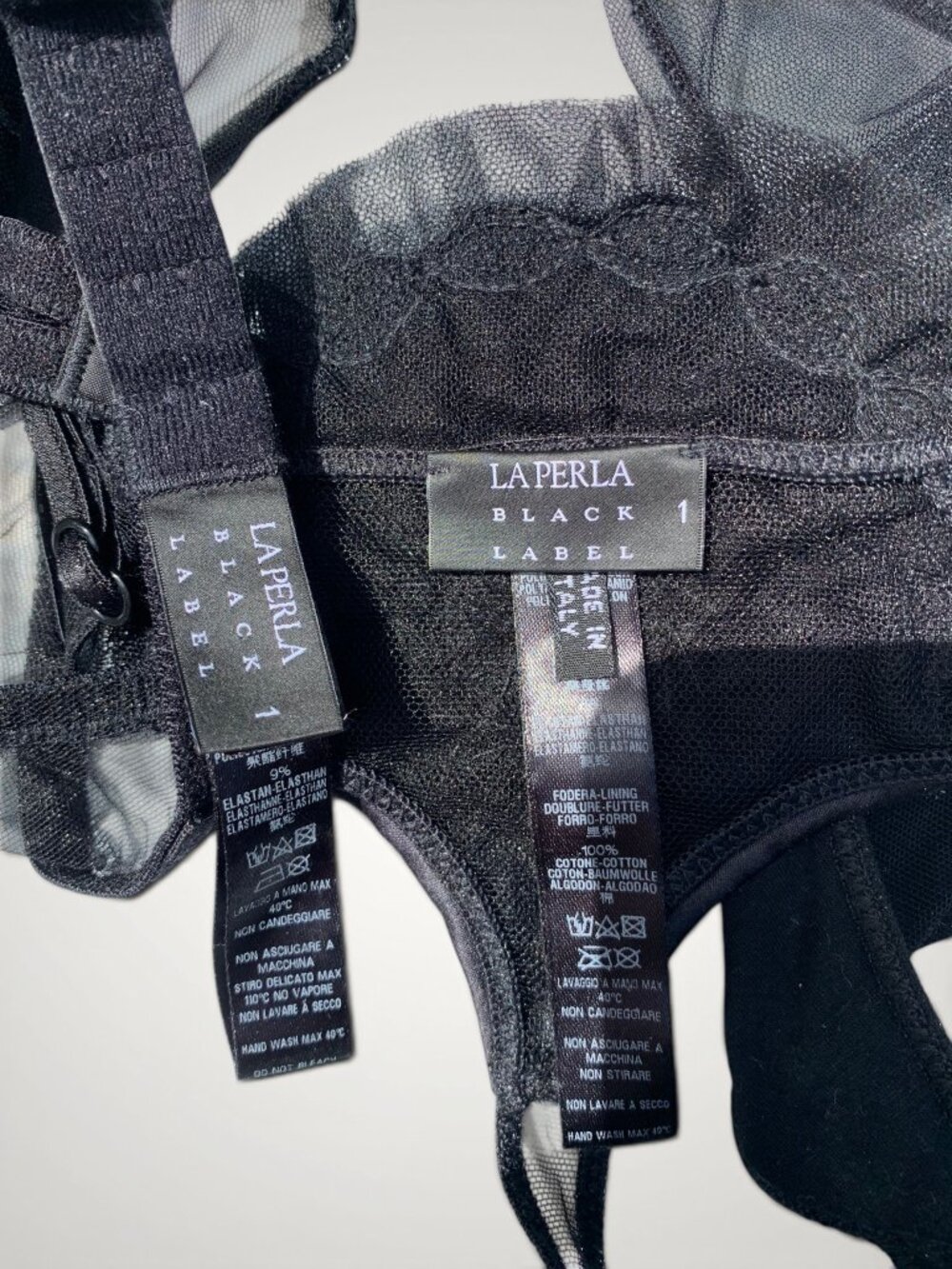 La Perla Black Label Lingerie set, Size 32 C - Picture 8 of 13